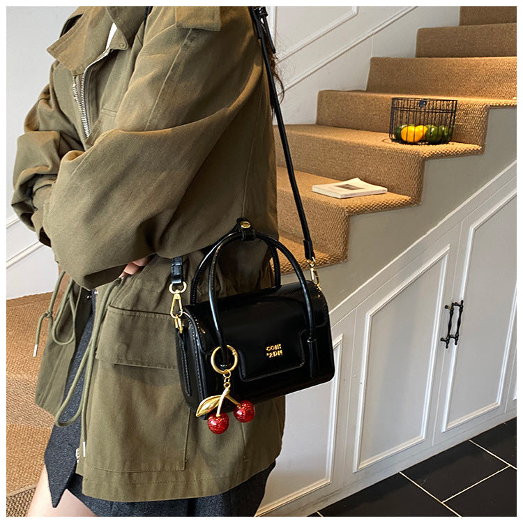 Cerise Cherry Charm Mini Handbag