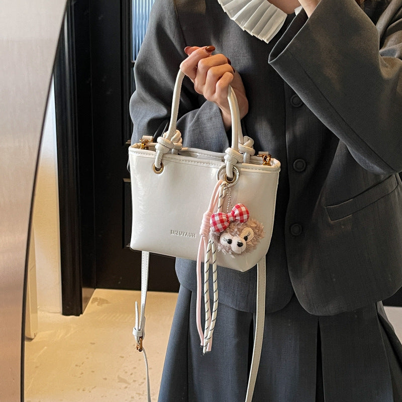 Rosvianne Teddy Charm Mini Bag