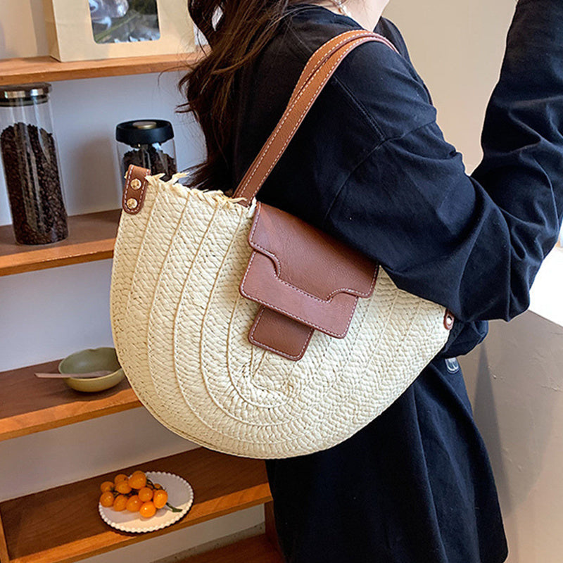 Sunny Vegan Leather Tote Bag