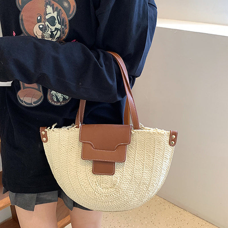 Sunny Vegan Leather Tote Bag