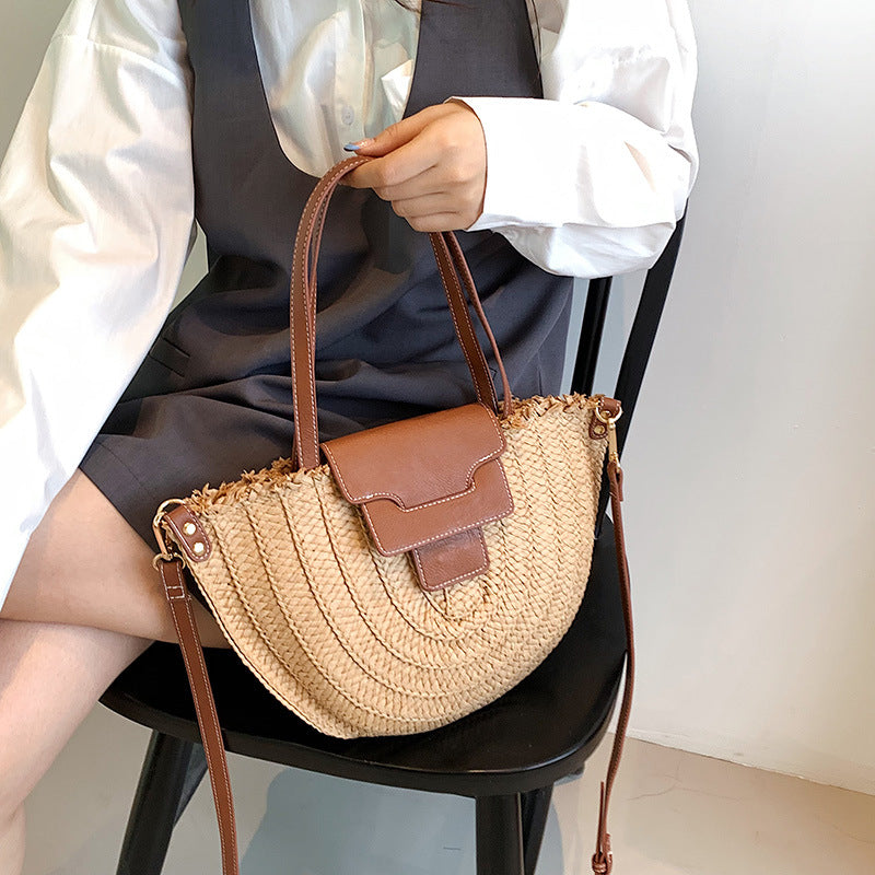 Sunny Vegan Leather Tote Bag