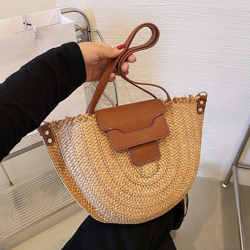 Sunny Vegan Leather Tote Bag