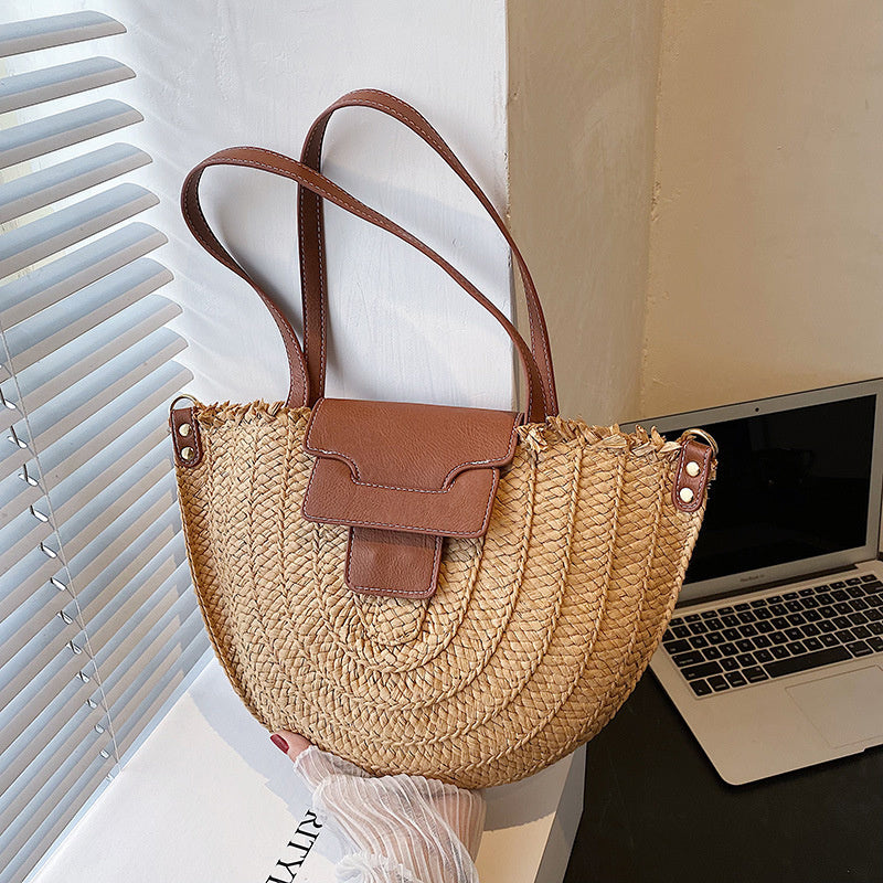 Sunny Vegan Leather Tote Bag