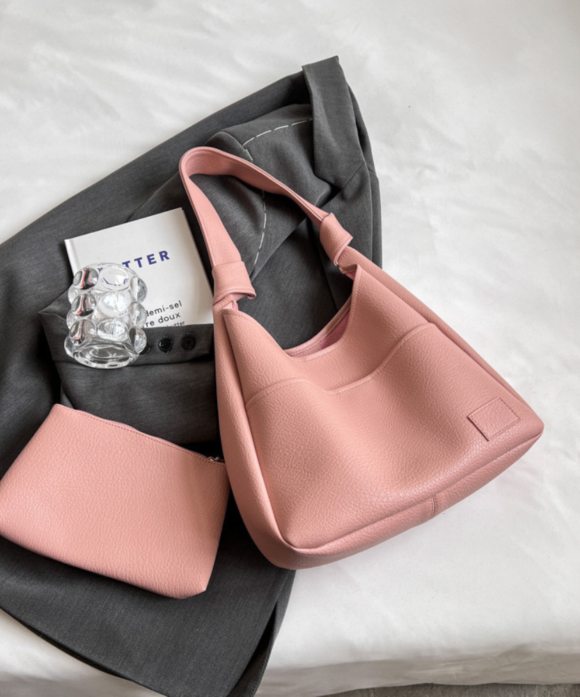 Nava Vegan Leather Hobo Bag