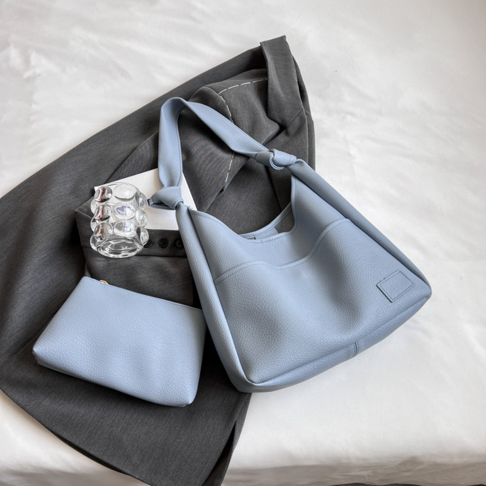 Nava Vegan Leather Hobo Bag