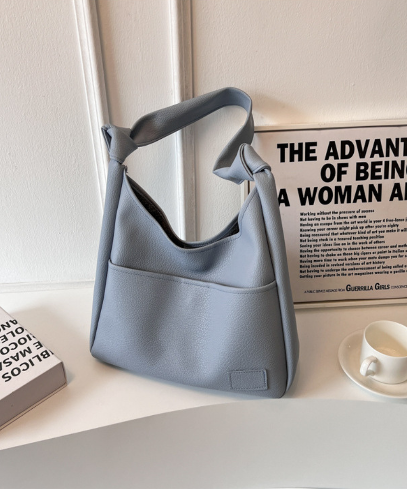 Nava Vegan Leather Hobo Bag