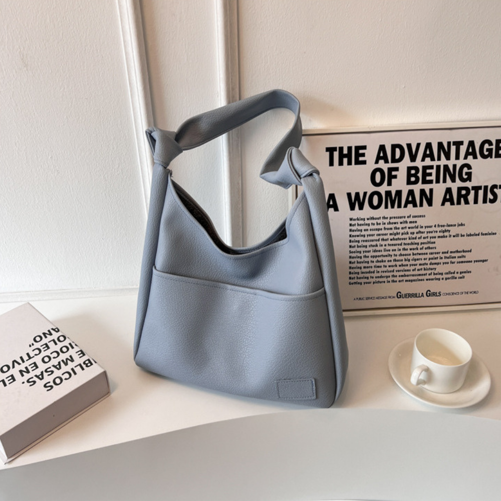 Nava Vegan Leather Hobo Bag