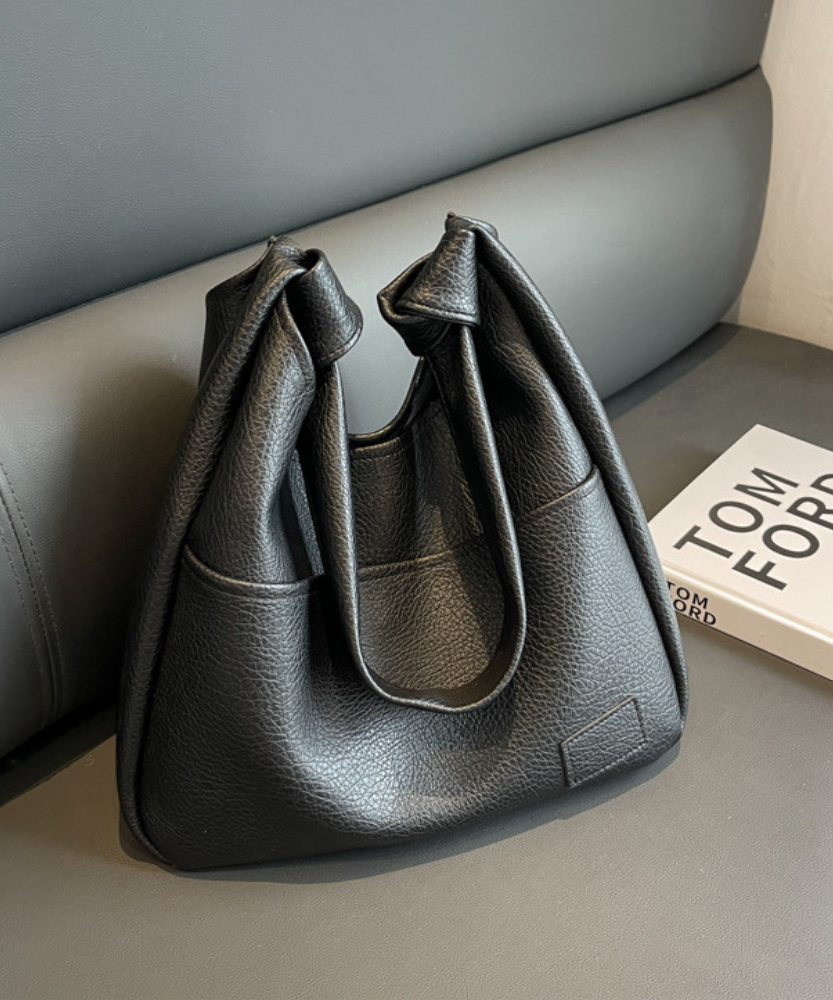 Nava Vegan Leather Hobo Bag
