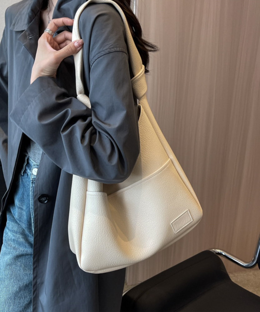 Nava Vegan Leather Hobo Bag