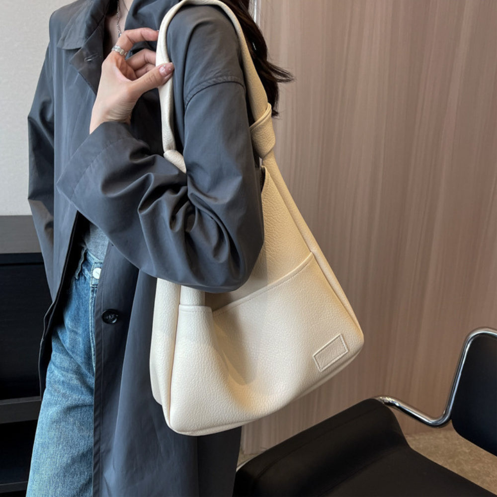 Nava Vegan Leather Hobo Bag