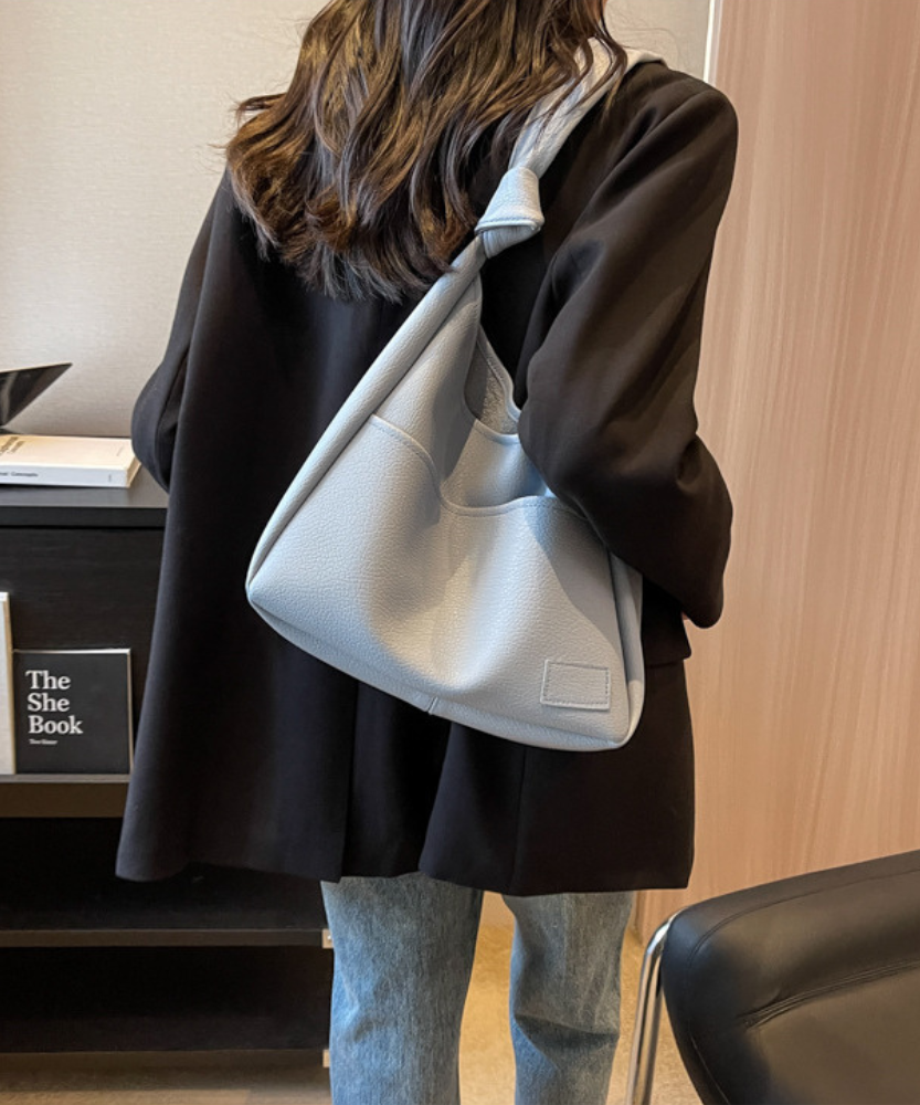 Nava Vegan Leather Hobo Bag
