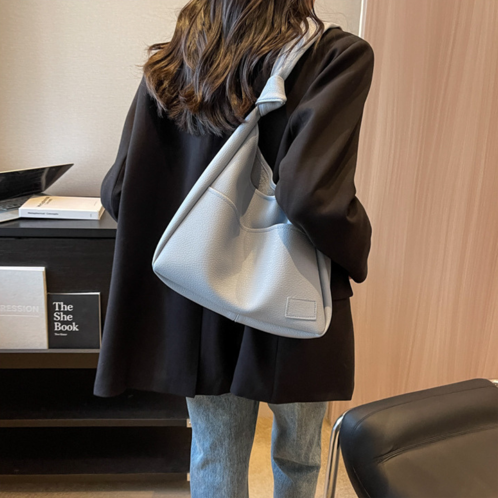 Nava Vegan Leather Hobo Bag