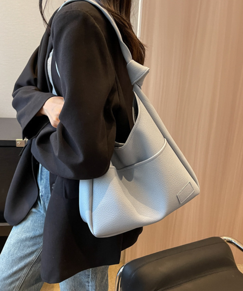 Nava Vegan Leather Hobo Bag