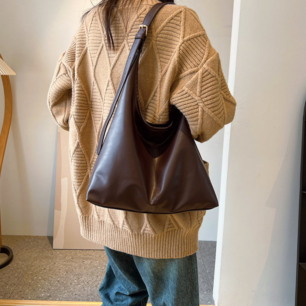 Naora Vegan Leather Hobo Bag