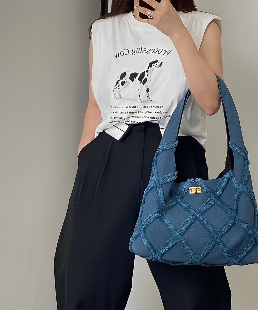 Nahia Vegan Leather Hobo Bag