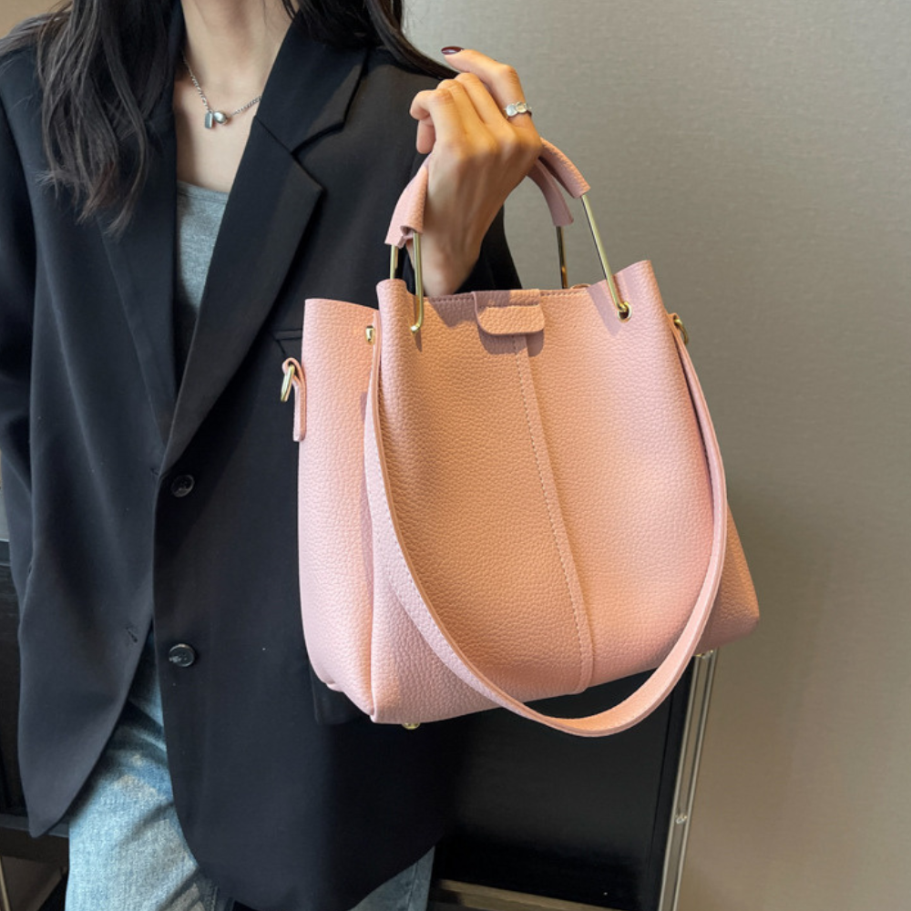 Elyna Vegan Leather Shoulder Bag