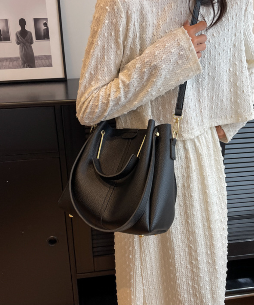 Elyna Vegan Leather Shoulder Bag