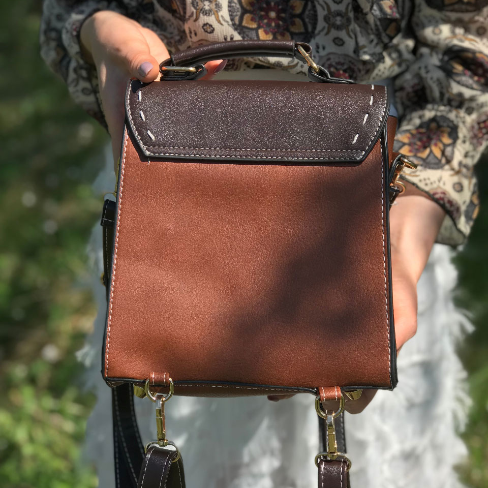 Avellan Vegan Leather Backpack