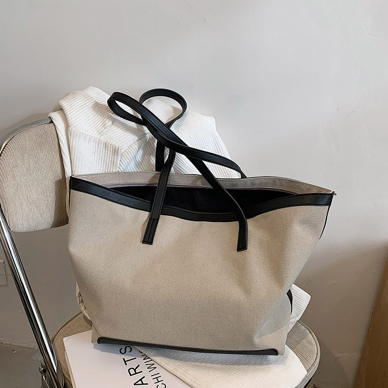 Provence Vegan Leather Tote Bag